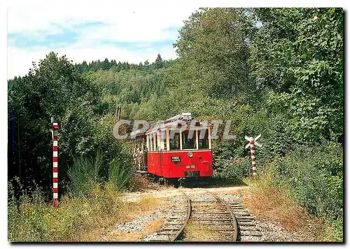 Moderne Karte Tramway Touristique de l'Aisne