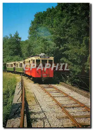 Moderne Karte Tramway Touristique de l'Aisne