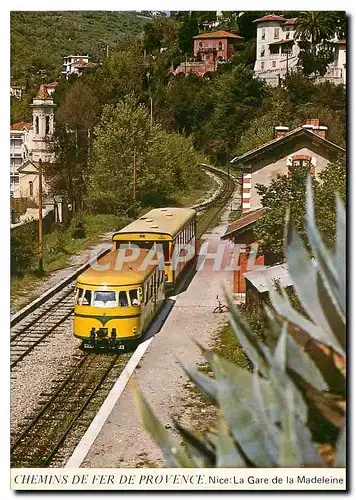 Cartes postales moderne Nice: La Gare de la Madeleine