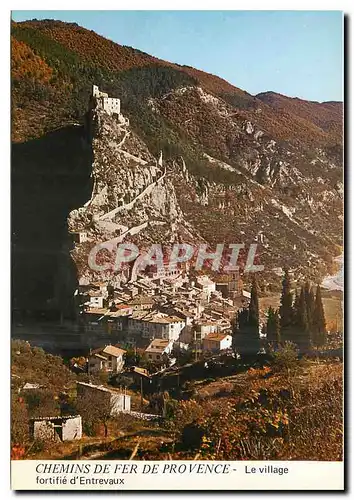 Cartes postales moderne Le village fortifie d'Entrevaux