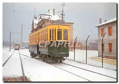 Cartes postales moderne Motrice 589 CGTP des tramways ex Paris au Portier principal