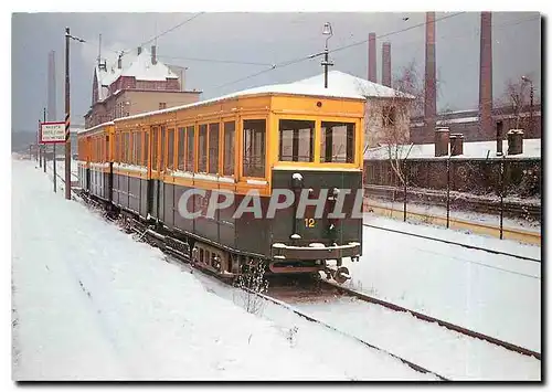 Cartes postales moderne Remorque de tramways ASL ex Paris au Portier principal