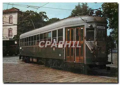 Moderne Karte Tranvia Milano-Desio-Carate Motrice 114