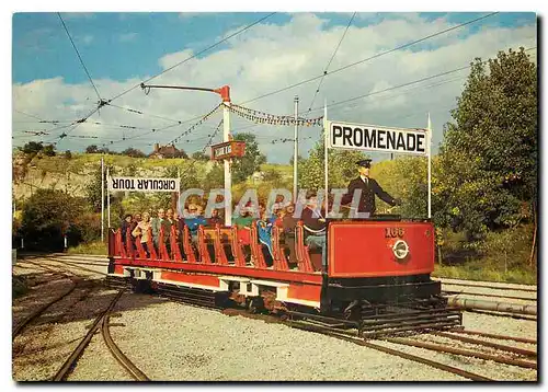 Cartes postales moderne ''Toast Rack'' Tramcar No.166 built in 1927 and formerly operated by Blackpool Corporation