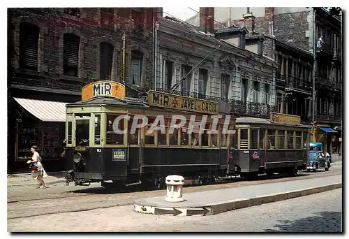 Cartes postales moderne Tramways de St Etienne  Bizillon le 15/04/1958