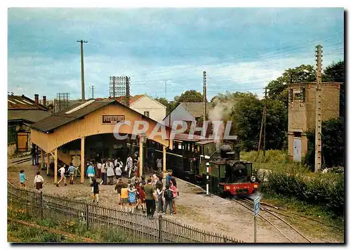 Cartes postales moderne Mus�e des transports de Pithiviers (Loiret). La Gare du Tortillard