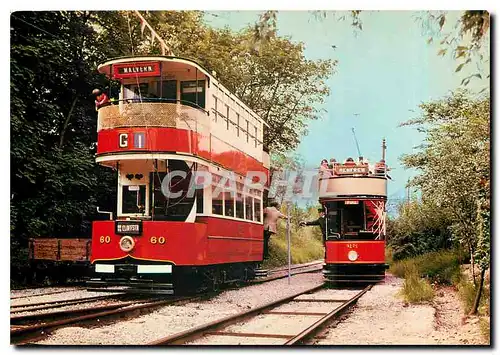 Cartes postales moderne The National Tramway Museum  Crich  Maltock  Derbyshire