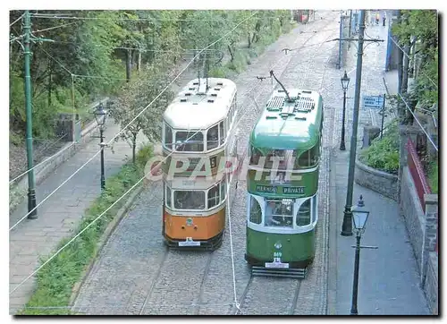 Moderne Karte Crich Tramway Village