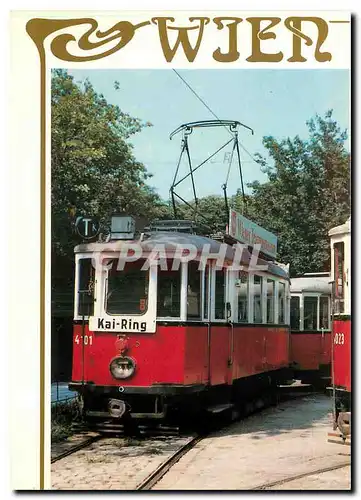 Cartes postales moderne Wiener Tramway. Baujahr 1927