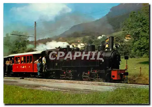 Cartes postales moderne Train touristique Blonay Chamby sur Vevey Montreux