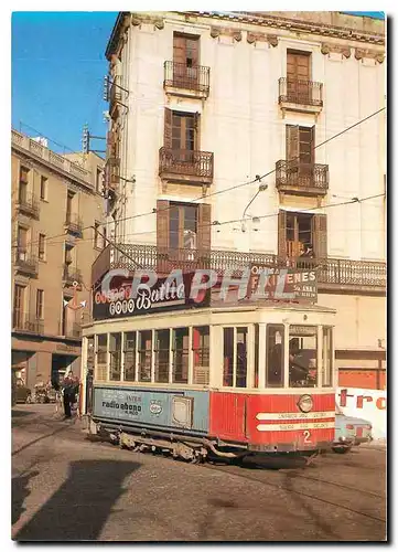 Cartes postales moderne Tramways d'Europe Mataro Espagne