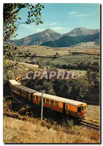 Moderne Karte Le petit train de Villefranche de Conflent � la Tour de Carol