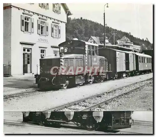 Moderne Karte Deutsche Bundesbahn Schmalspurlokomotive