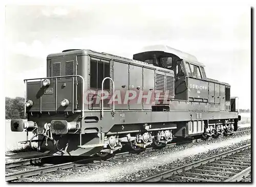 Cartes postales moderne Locomotive diesel Bm