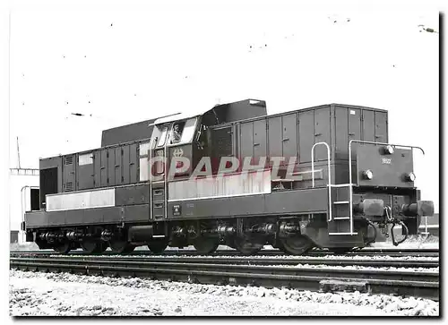 Moderne Karte SBB CFF Moteur diesel