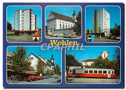 Moderne Karte Wohlen Kt Aargau