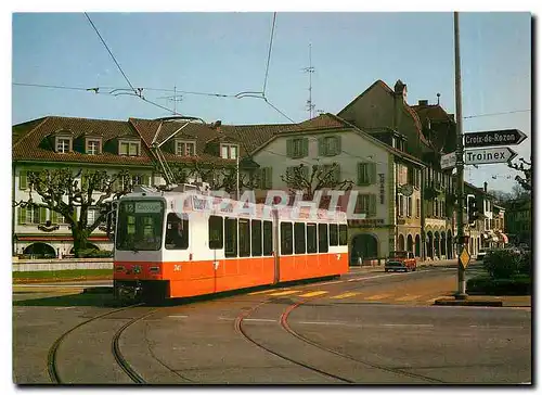 Cartes postales moderne Motrice prototype Duwag ACMV Be au Rondeau de Carouge