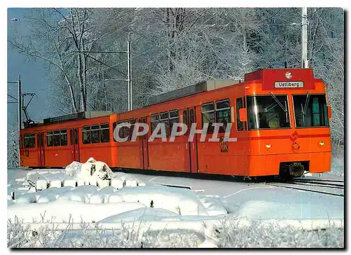 Moderne Karte Lokomotive Uitikon Be Sihital Zuriche Utliberghahn