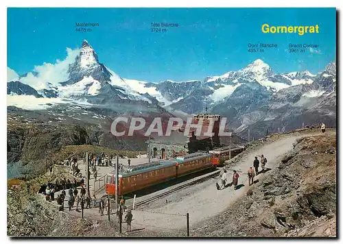 Cartes postales moderne Gomergrat ob Zermatt im Wallis