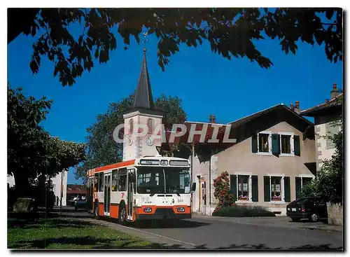 Cartes postales moderne Meinier GE Hess Lauber autobus