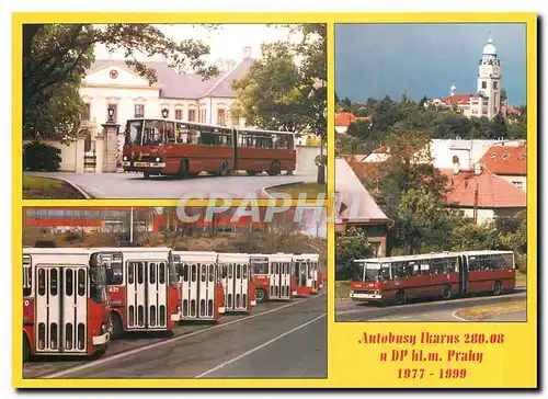 Cartes postales moderne Autobusy lkarus diouha leta spolehlive slouzily u Dp hl mPprahy