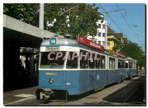 Cartes postales moderne Mirage am Limmatplatz anlasslich einer Umleitung nach Seebach