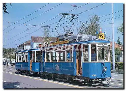 Cartes postales moderne Aufnahme des Oldtimerzuges an der Haltestelle Radiostudio im August 1994