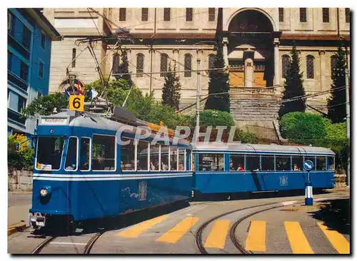 Cartes postales moderne Verkehrsbetriebe Zurich Haldenegg 2 juni 2002