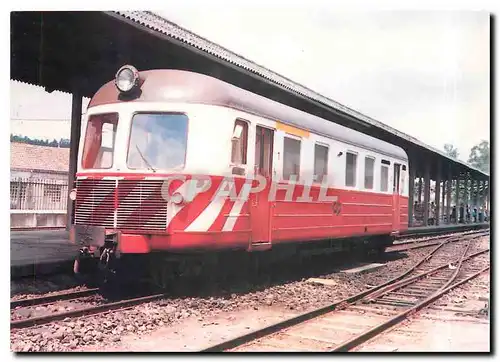 Cartes postales moderne Automotora Nohab na Estacao de Livracao em Maio de 1988