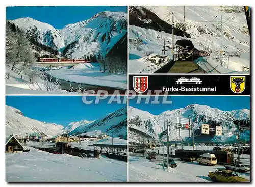 Cartes postales moderne Furka Basistunnel