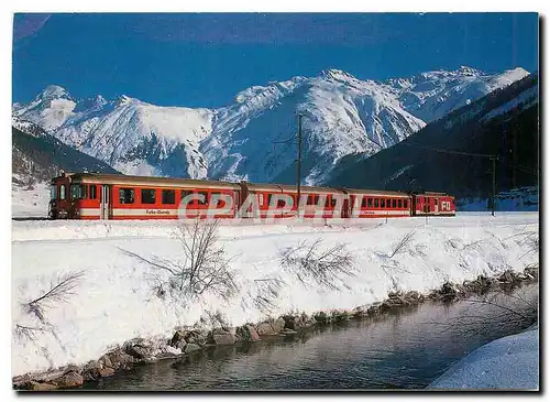 Cartes postales moderne Die Furka Oberalp Bahn im Obergorns