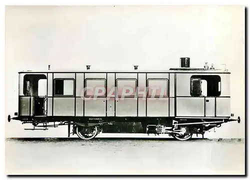 Moderne Karte Wurttembergische Staatseisenbahnen Dompftriebwagen