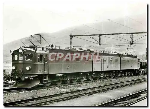 Cartes postales moderne Schwedische staatseisenbahnen lokomotive