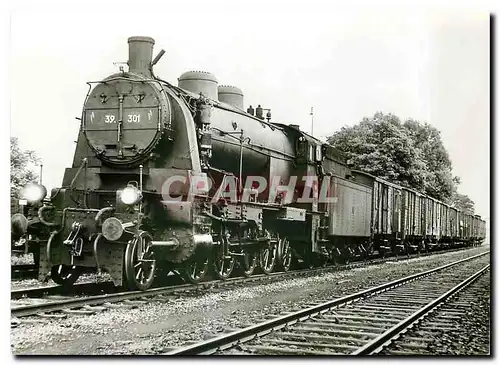 Cartes postales moderne Osterreichische Bundesbahnen personenzug lokomotive