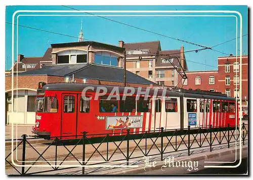 Cartes postales moderne Le Mongy tramway reliant Lille Roubaix Tourcoing