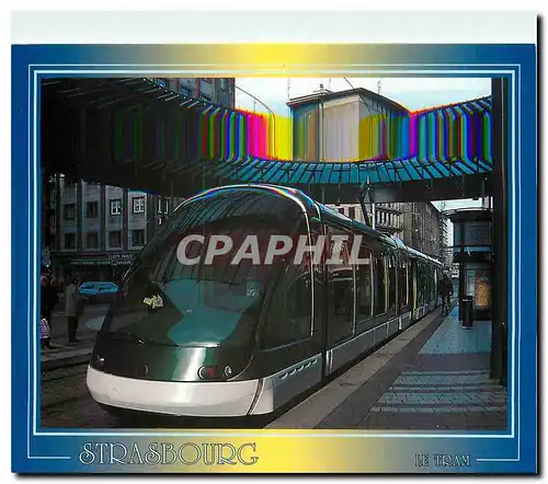 Cartes postales moderne Strasbourg Alsace le tram