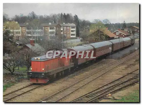 Cartes postales moderne Museiforeningen Ostra Skanes jarnvagar Kristianstad