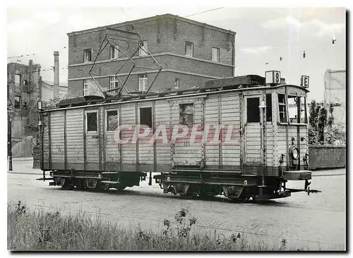 Moderne Karte Triebwagen Baujahr hersteller Hollandishes fabrikat