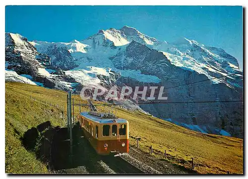 Cartes postales moderne Suisse Jungfraubahn KI Scheidegg