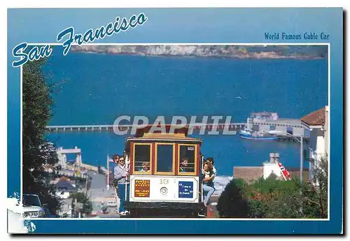 Cartes postales moderne Cable car San Francisco