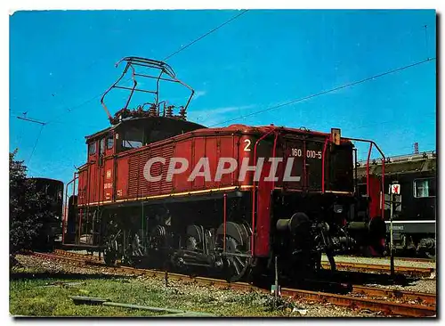 Cartes postales moderne Locomotive de chemin de fer Allemand