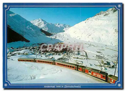 Cartes postales moderne Switzerland Andermatt Furka Oberalp Bahn