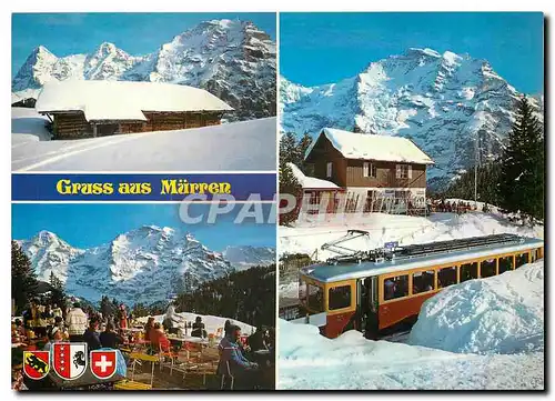 Cartes postales moderne Switzerland Murren