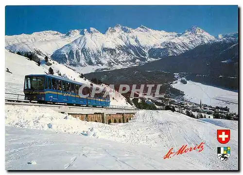 Cartes postales moderne Switzerland St Moritz Dorf