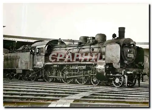 Cartes postales moderne Deutsche reichsbahn personezug lokomotive