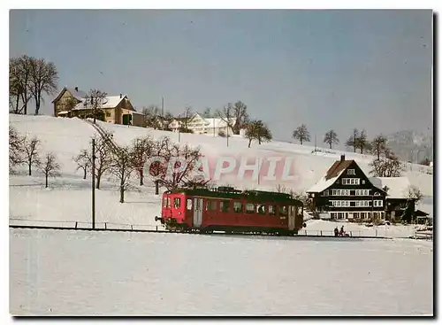 Cartes postales moderne Rorschach Heiden Bergbahn RHD Triebwagen