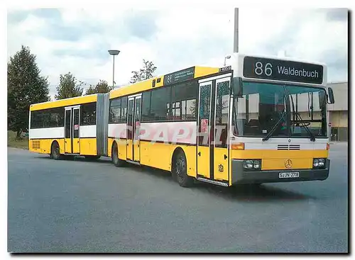 Moderne Karte Standard Linienbus der Stuttgarter Strabenbahnen