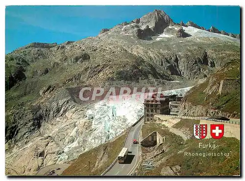 Cartes postales moderne Furka Belv�d�re glacier du Rhome