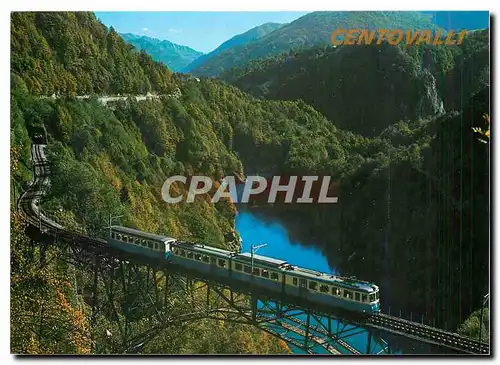 Cartes postales moderne La liaison la plus directe entre le Tessin et la Suisse Romande