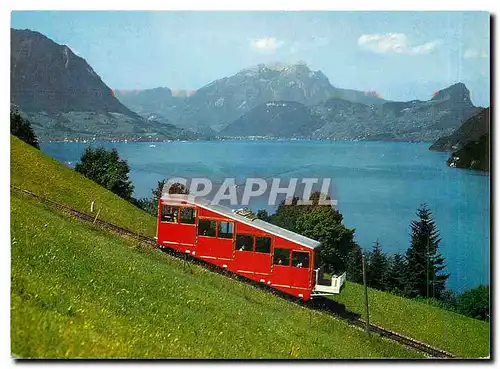 Cartes postales moderne Treb Seelisberg Bahn